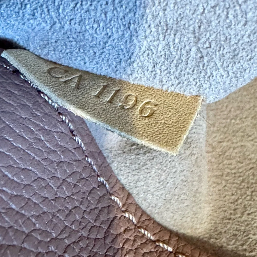 Louis Vuitton Pallas MM W Logo Monogram Bois De Rose Leather & Shoulder Strap